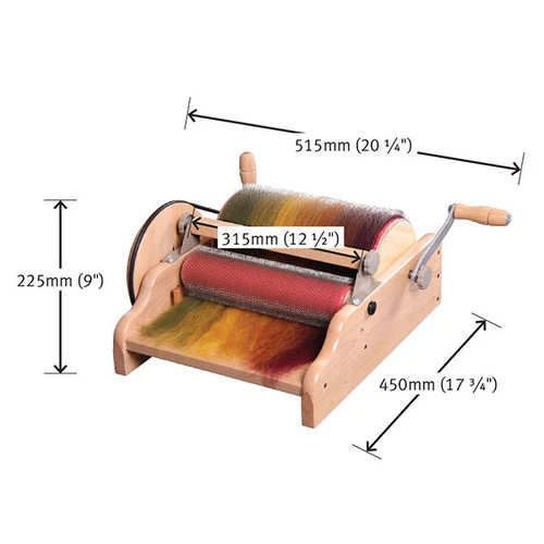 Ashford Wide Drum Carder 2 Ashford Wide Drum Carder - Image 2