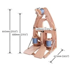 Ashford Joy 2 Spinning Wheel - Double Treadle -Stella Sales ASH JSWDT2CBc 86222.1580222000