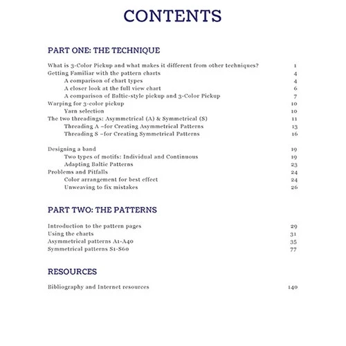 Three-Color Pickup For Inkle Weavers 2 Three-Color Pickup For Inkle Weavers - Image 2