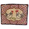 Punch Needle Kit - Folky Chicken Family