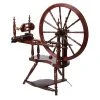 Kromski Polonaise Spinning Wheel - Mahogany Finish
