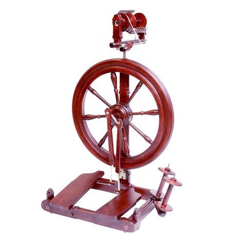 Kromski Sonata Spinning Wheel - Mahogany Finish 1 Kromski Sonata Spinning Wheel - Mahogany Finish