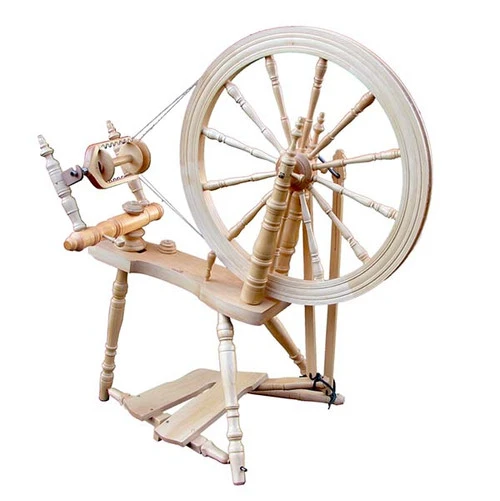 Kromski Symphony Spinning Wheel - Clear Finish 1 Kromski Symphony Spinning Wheel - Clear Finish