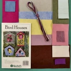 Felt Ornament Kit - Bird Houses 6 Felt Ornament Kit - Bird Houses -Stella Sales SPI K0422d 34630.1661344727