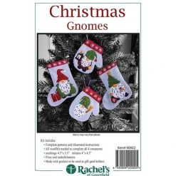 Felt Ornament Kit - Christmas Gnomes -Stella Sales SPI K0922 74328.1661346520