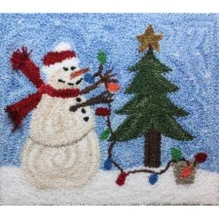 Punch Needle Kit - Christmas Lights