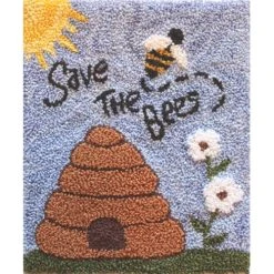 Punch Needle Kit - Save The Bees