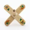 Galina Hand Painted Turkish Spindle - Sunflower